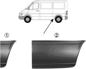 VAN WEZEL 3075139 -  Боковина